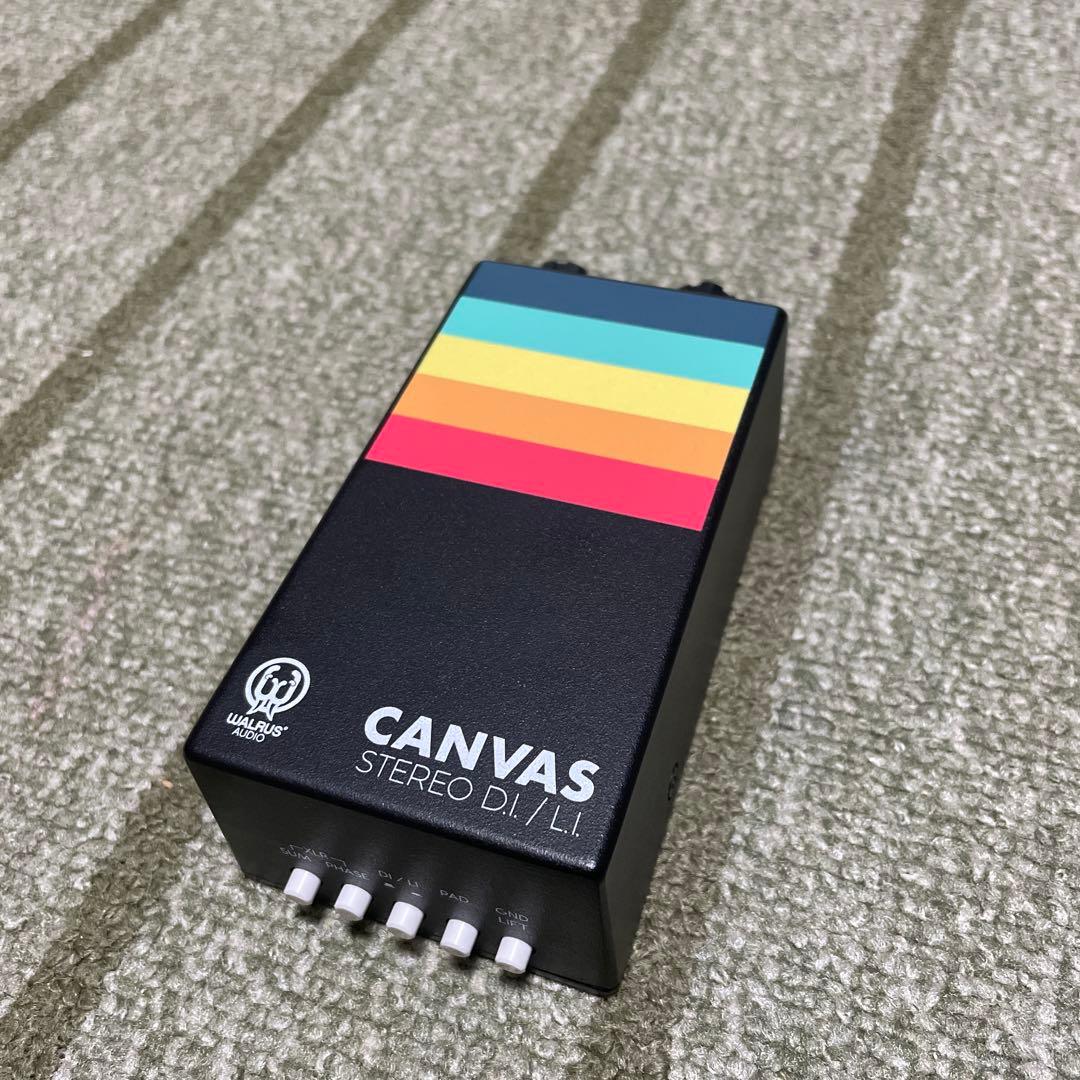 極美品 Walrus Audio CANVAS STEREO DI / LI