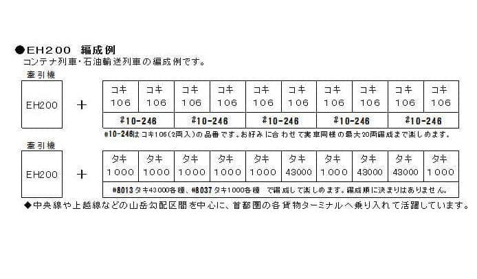 KATO 3045-2 EH200 量産形(JRFマークなし)