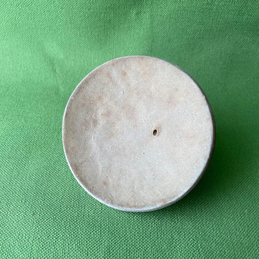 備前焼 手びねり宝瓶 竹摘み 胡麻