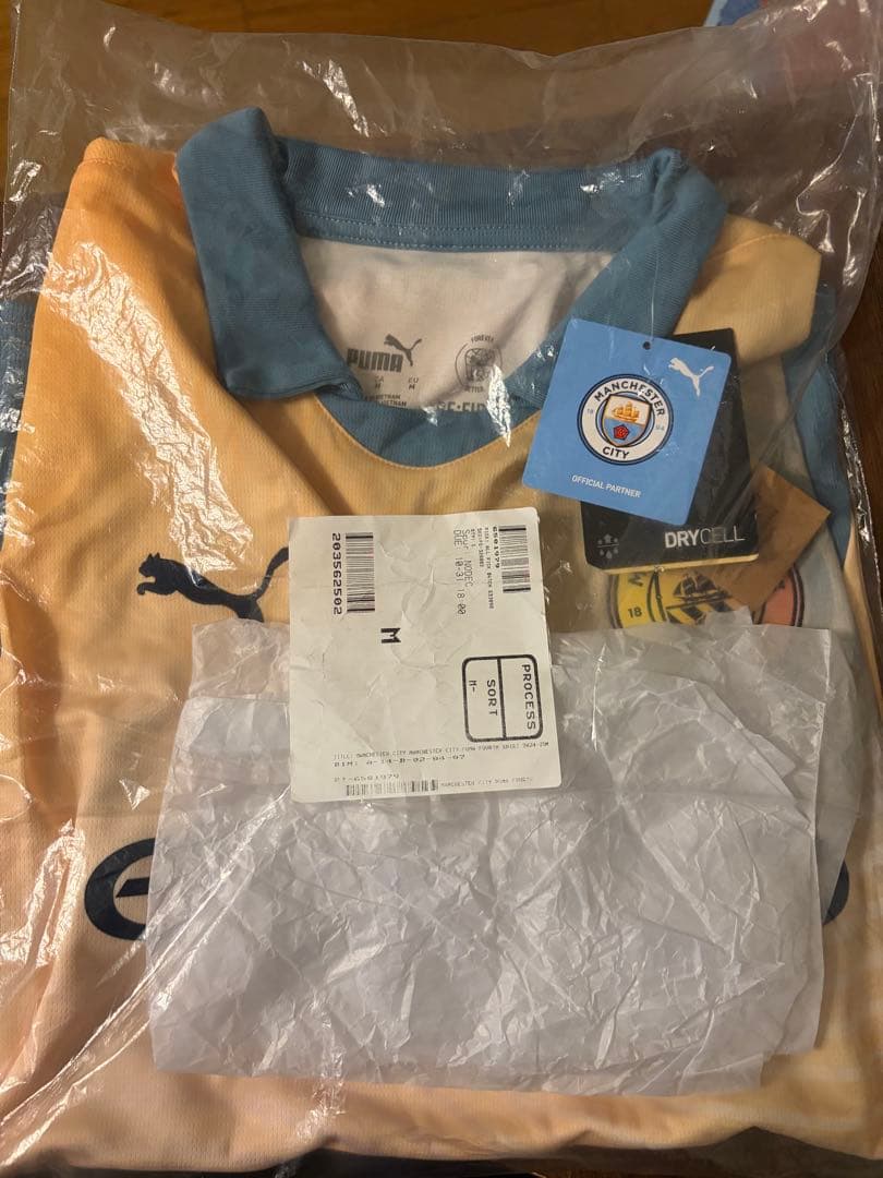 【新品/未開封】マンチェスターシティ 24-25 4th インポートMサイズ