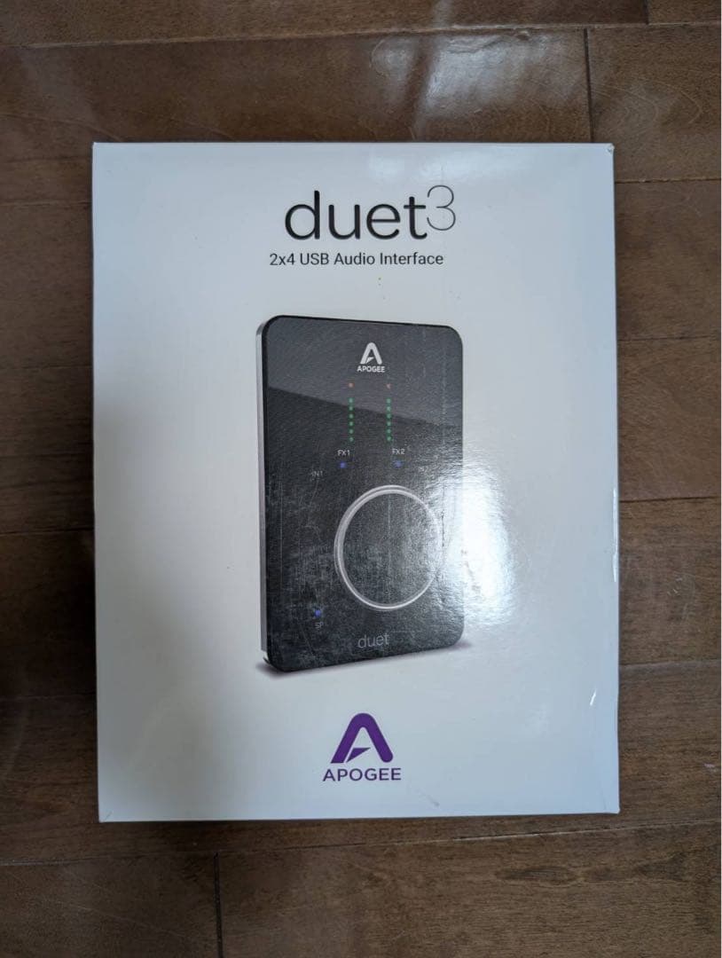 Apogee duet3 2x4 USBオーディオインターフェイス