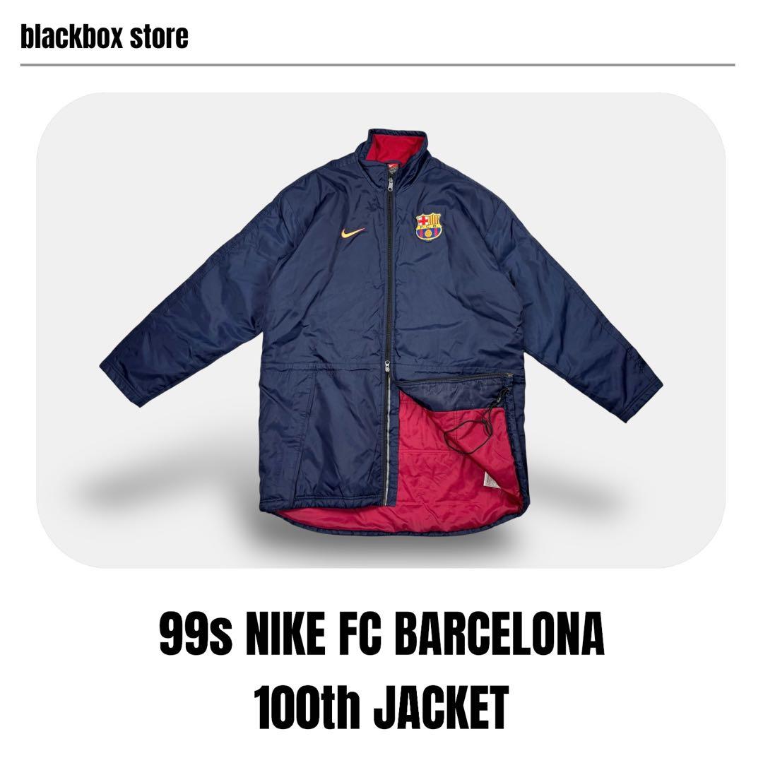 99s NIKE FC BARCELONA バルセロナ 100th ベンチコート