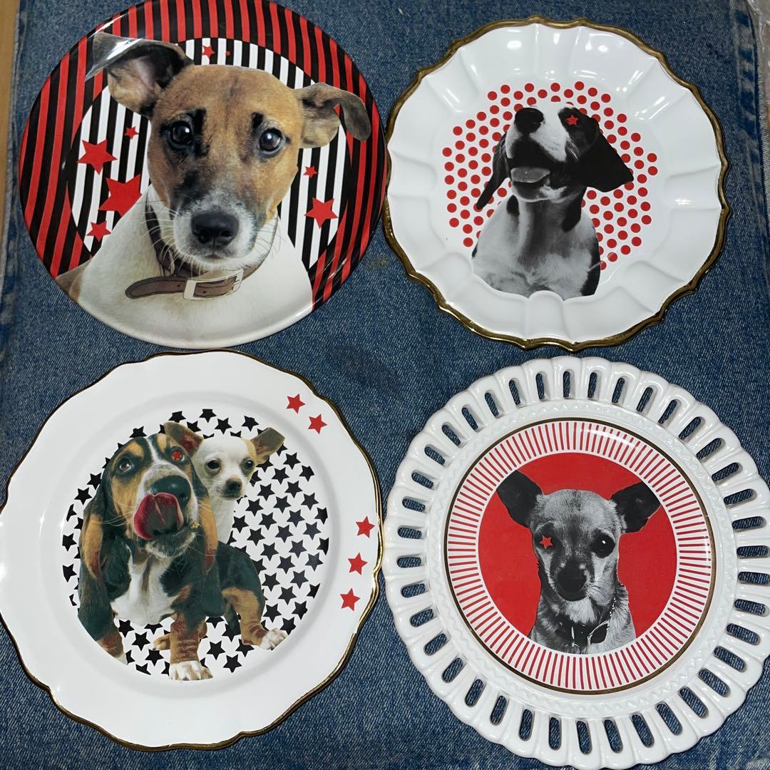 激レア非売品【DIESEL】DOG DISHディスプレイプレート4枚セット未使用