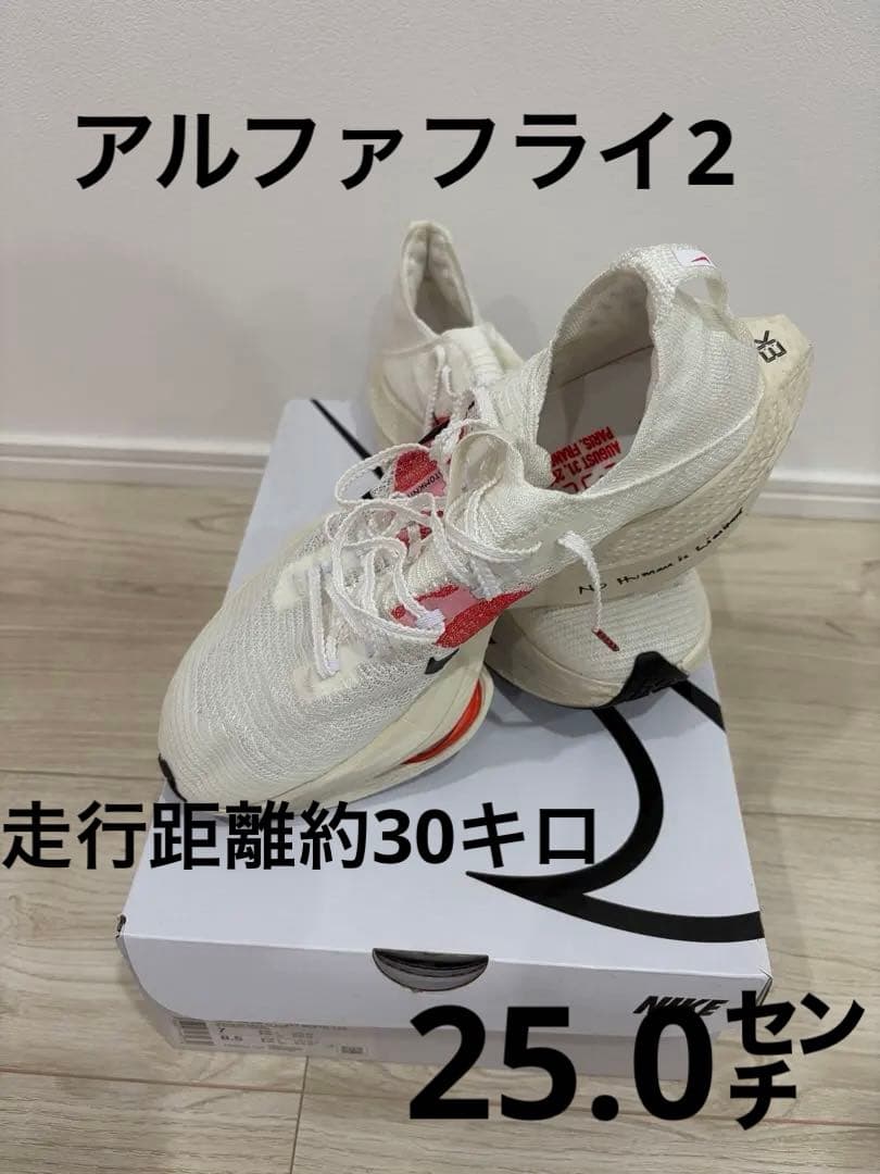NIKE アルファフライ2 25.0 キプチョゲモデル
