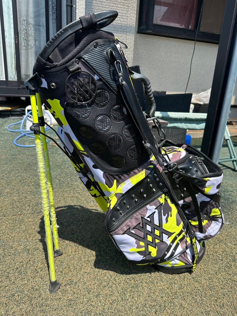 ANEW カモフラージュ スタンドキャディバッグ