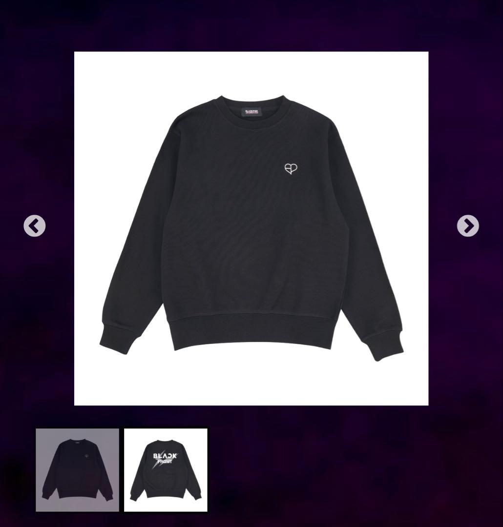 BLACKPINK × FRAGMENT コラボスウェット BLACKFRGMT