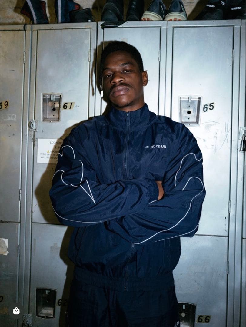 BOXRAW Tunero Track Jacket Navy L ツネロ