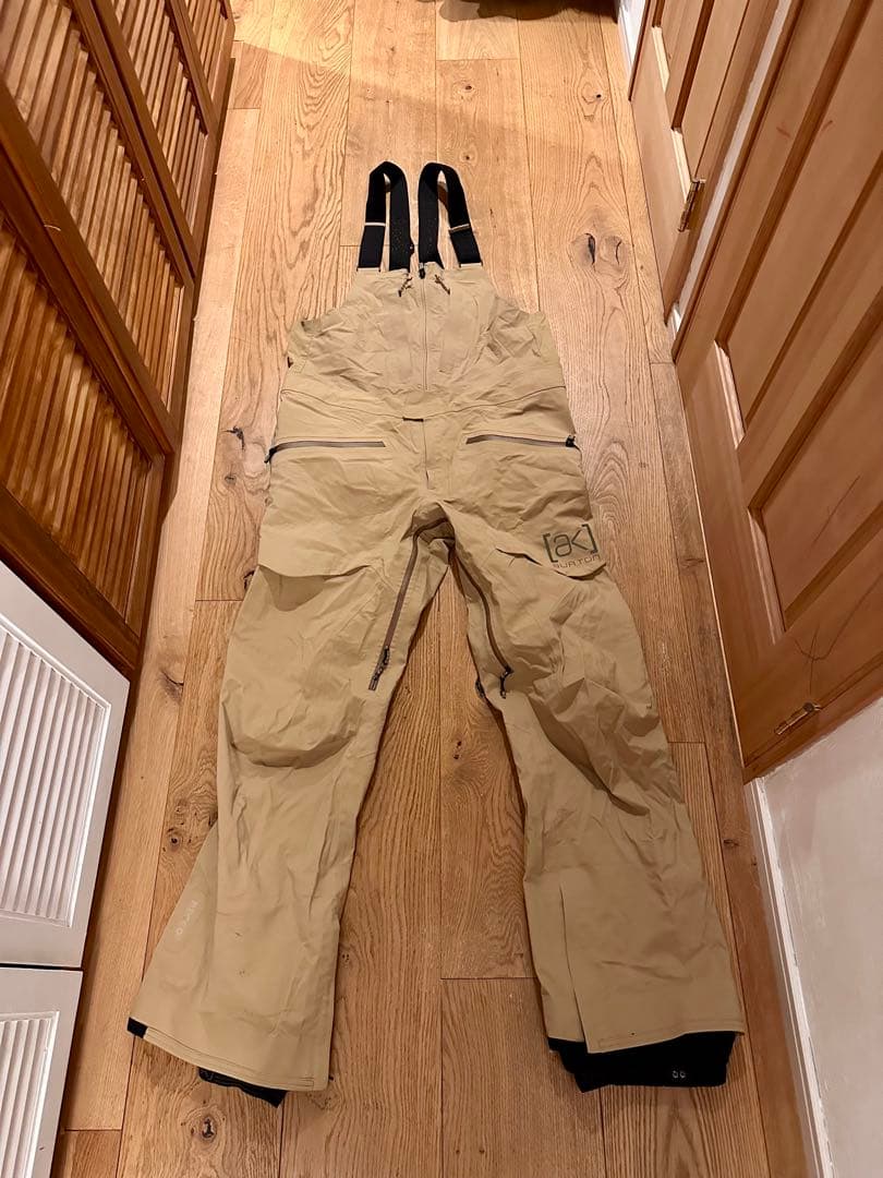 burton ak ヒブパンツ ベージュ スノーボードウェア