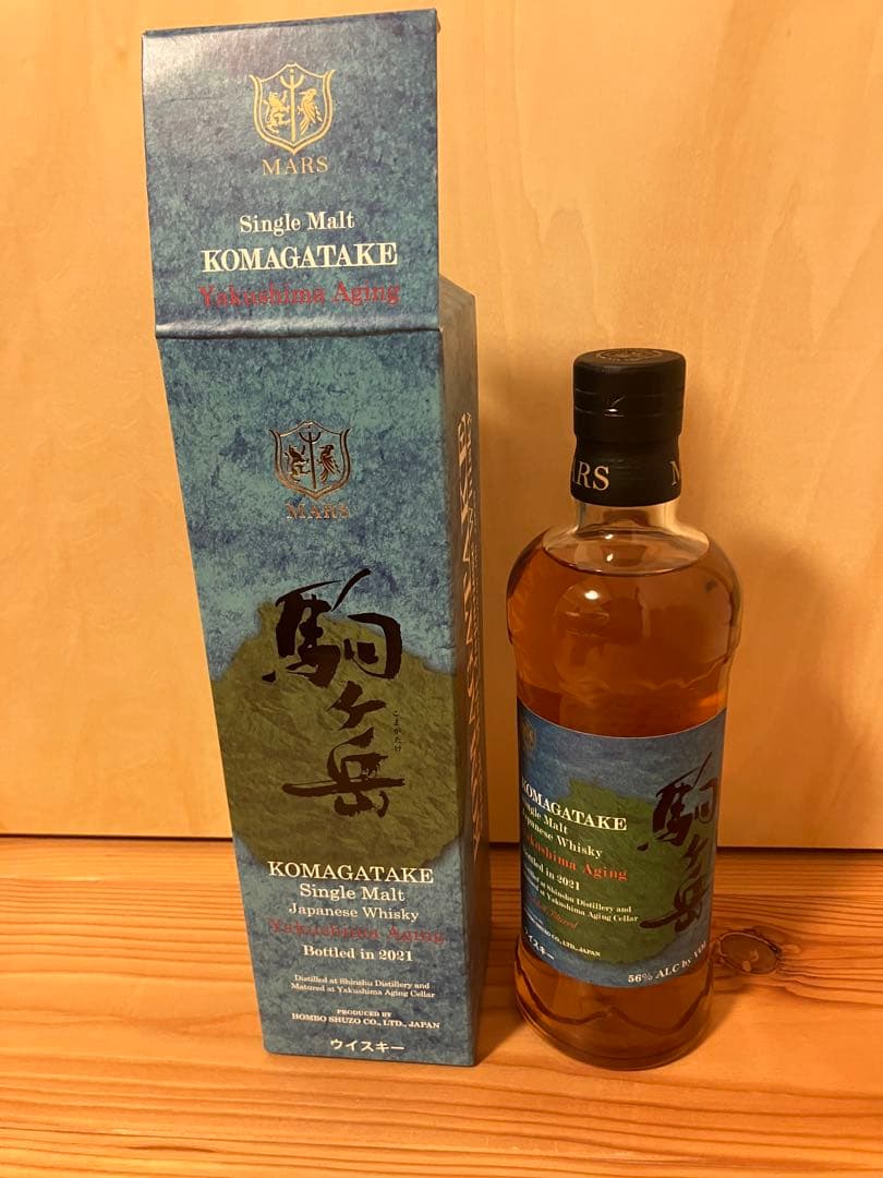 シングルモルト駒ヶ岳 屋久島エージング Bottled in 2021