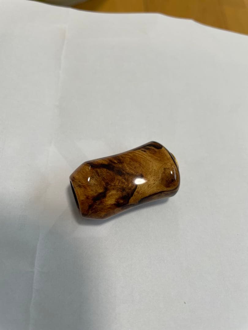 k*o様 わたらせ樹脂工房　花梨白スポルテッド　美品　シマノ用　左巻き　ハンドル