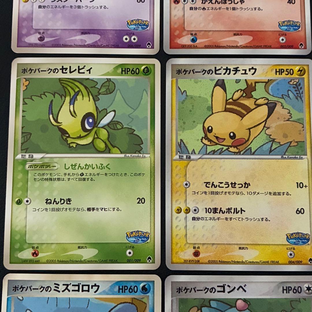 ポケモンカード　ポケパーク　フォレストシート　開封済み　プロモ