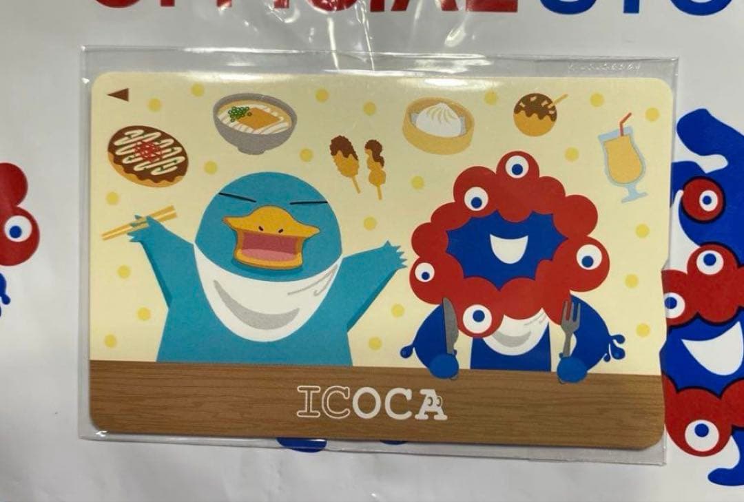 大阪関西万博会場限定ミャクミャク×イコちゃん 記念ICOCA