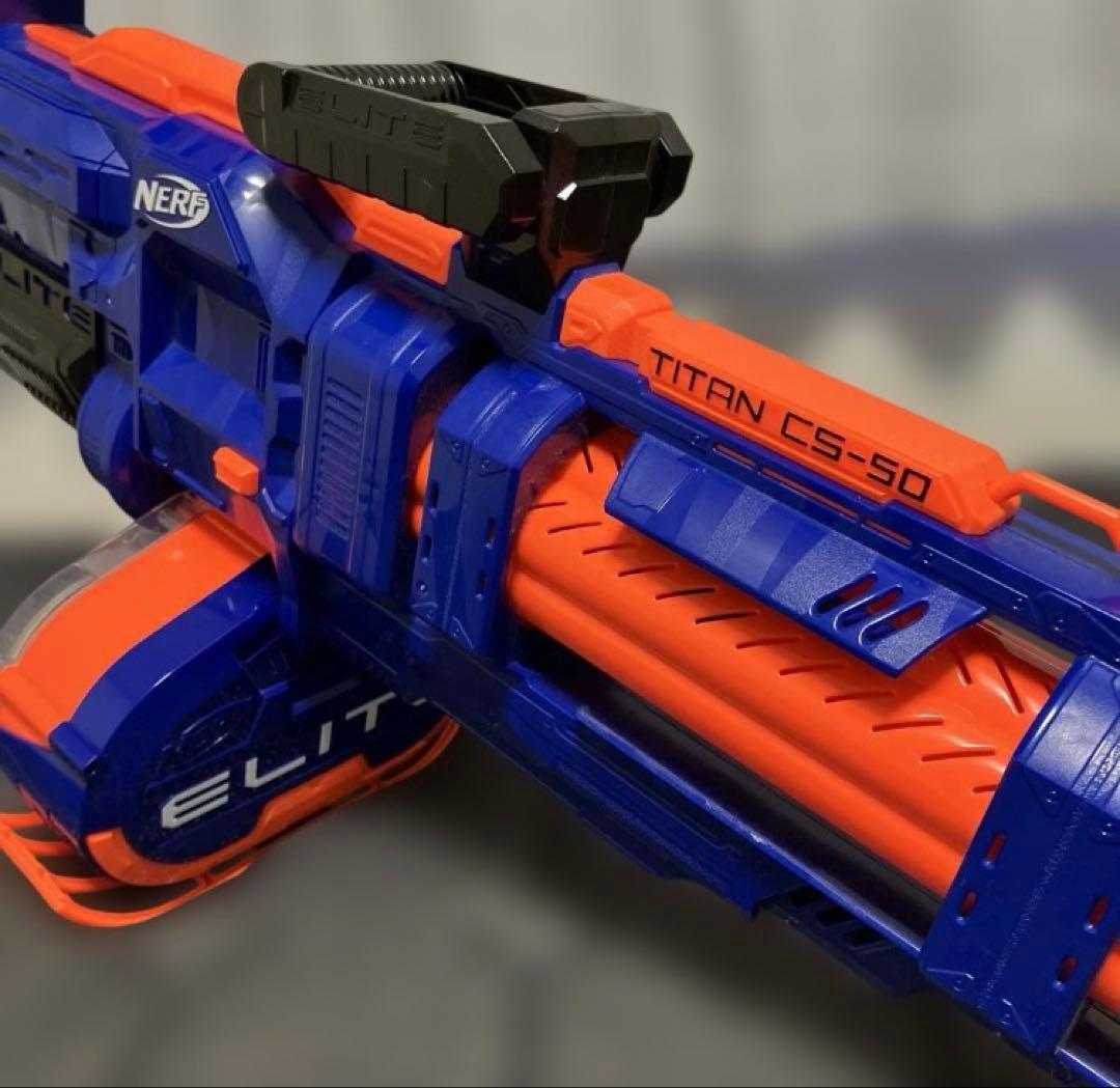 ナーフ タイタン エリート NERF Titan CS-50 電動 ドラム