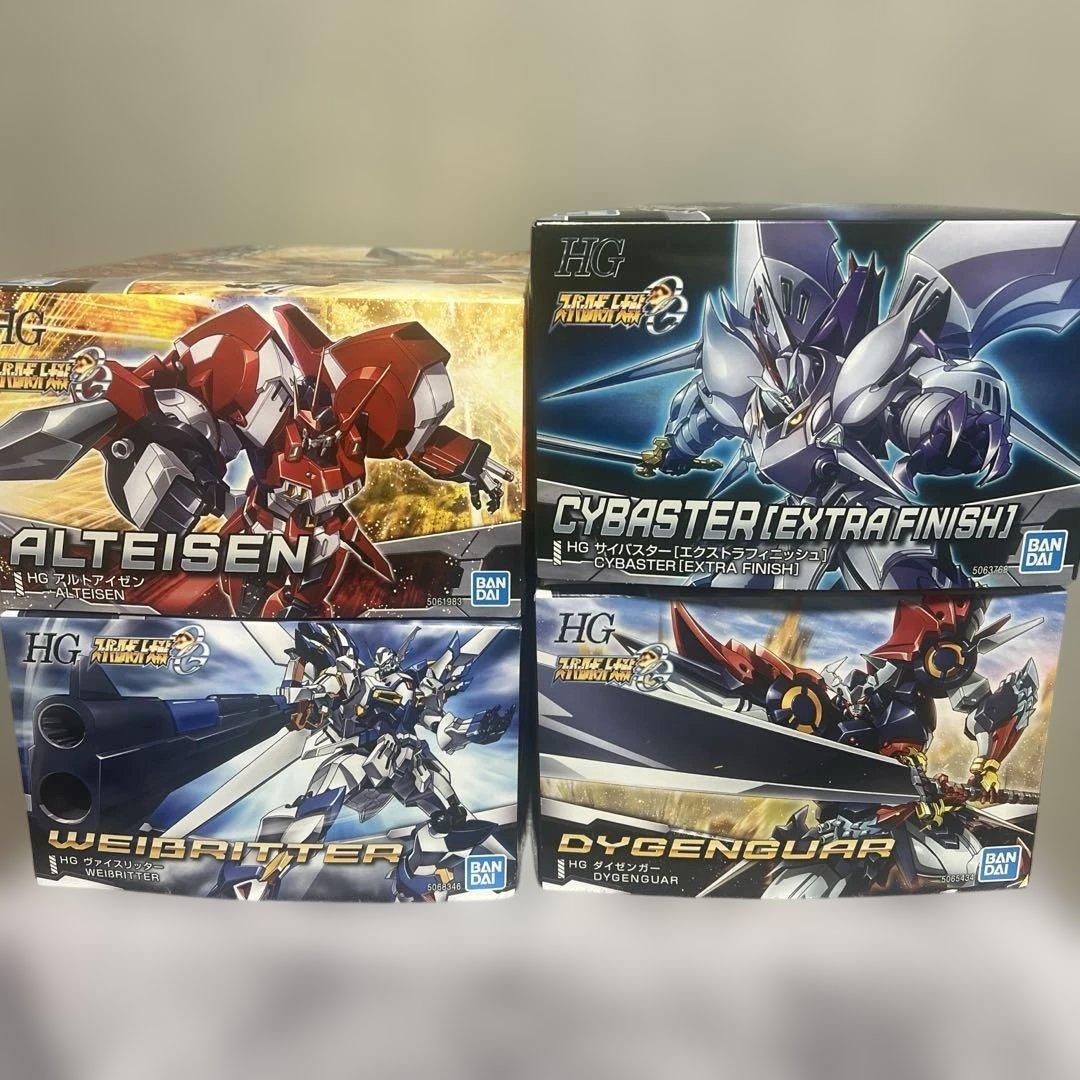 HG スーパーロボット大戦OG 4個セット