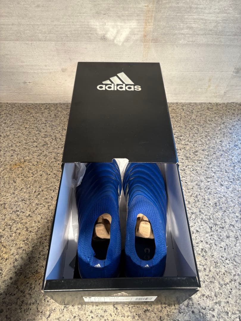 adidas コパ COPA 紐無し サッカーシューズ 青
