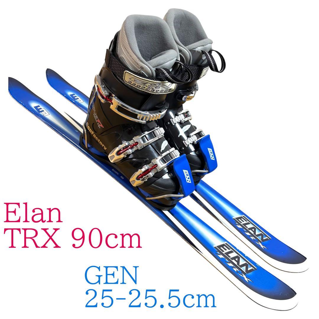 メンズショートスキーセット　ファンスキー　　GEN 25-25.5cm Elan