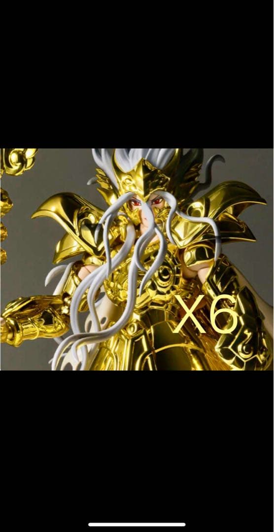 6個セット 聖闘士聖衣神話EX オピュクスオデッセウス