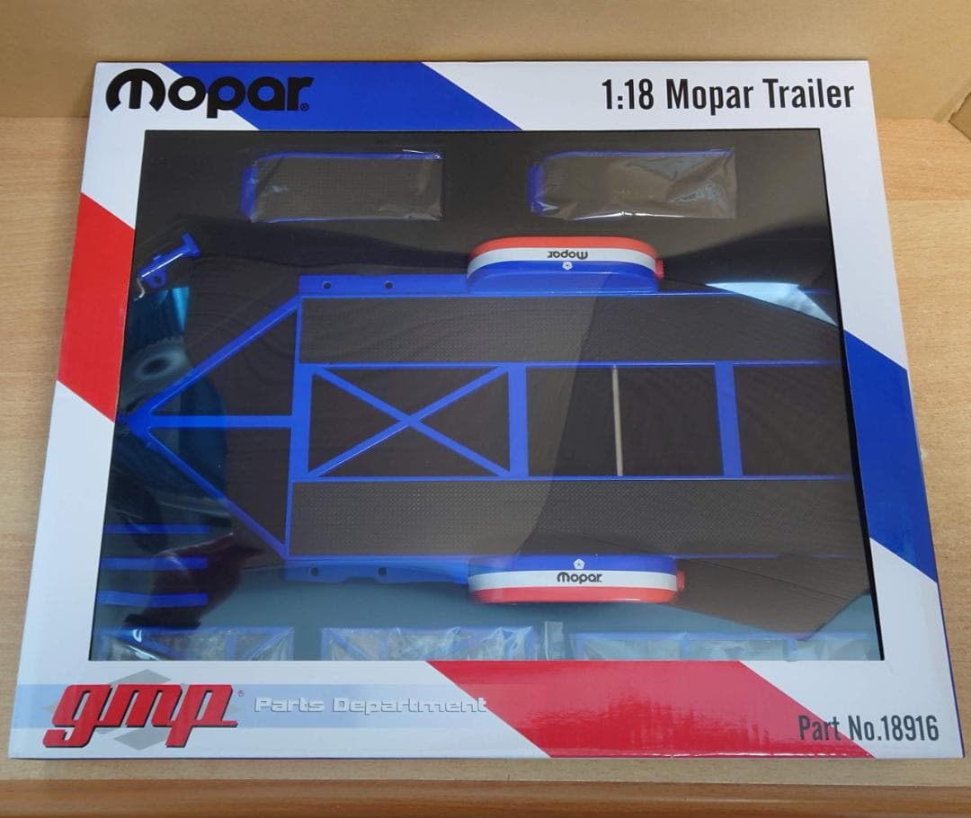 1/18 タンデムカートレーラー Tandem Trailer GMP製ミニカー
