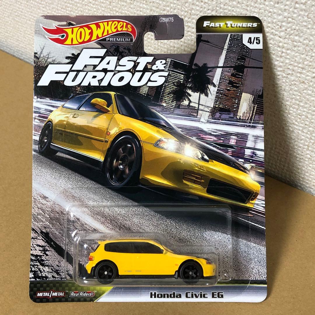 5台セット　ホットウィール　ワイルドスピード　FAST TUNERS