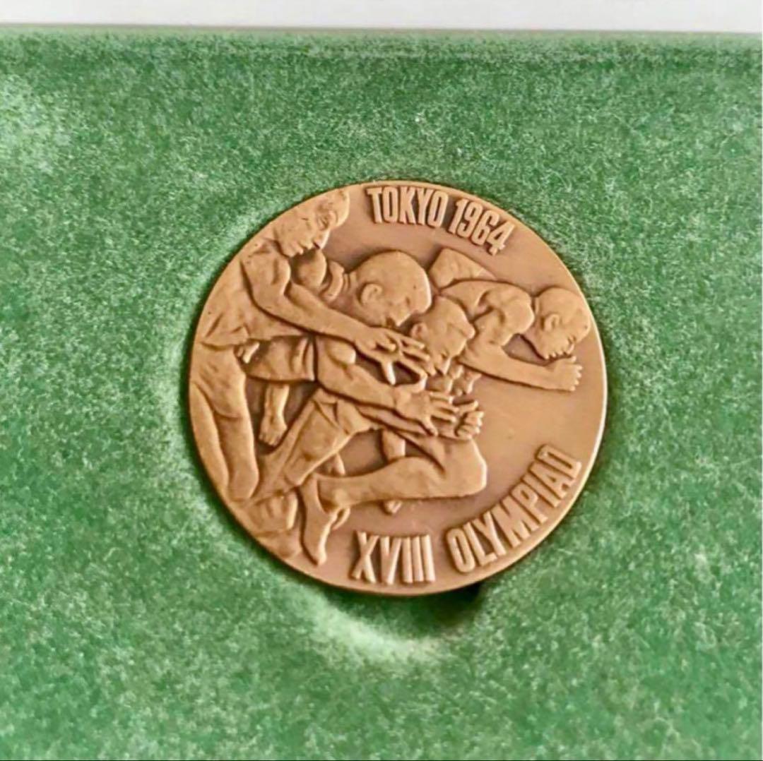 【美品】1964年 東京オリンピック記念 銀メダル・銅メダル ③