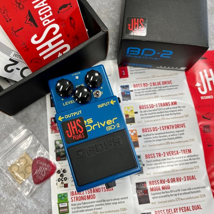 ギター JHS Pedals BOSS BD-2 BLUE DRIVE