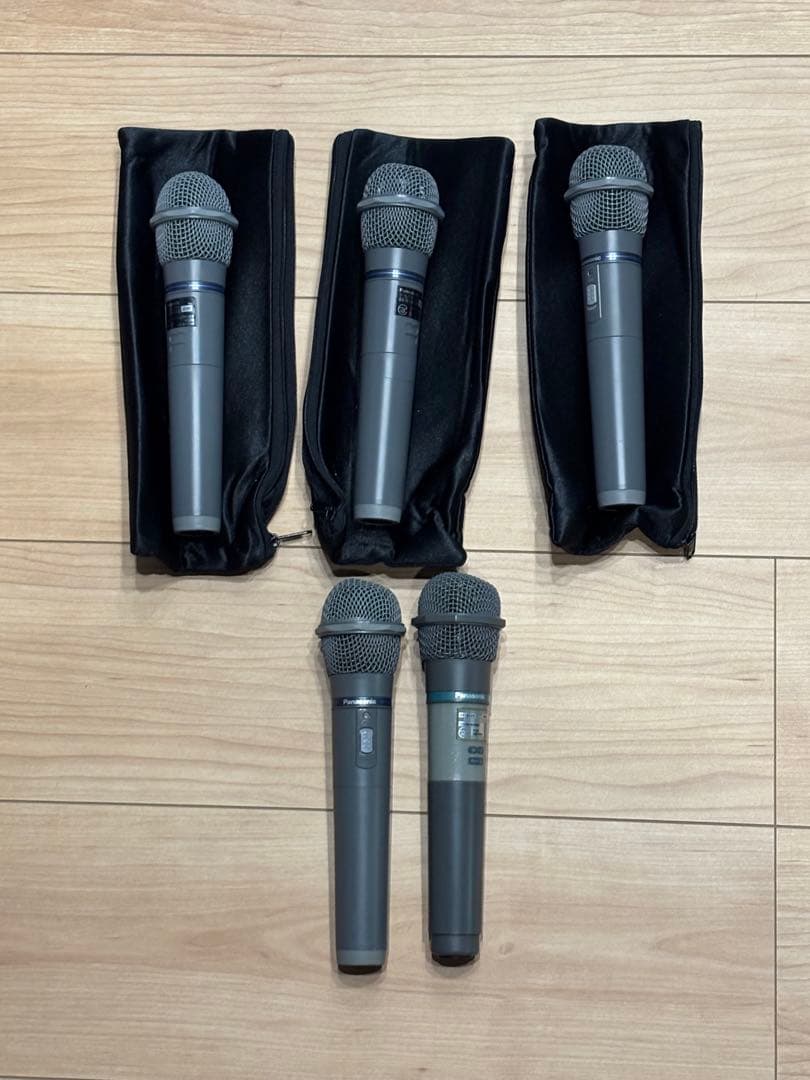 Panasonic WX-4100B 4本　＋　WX-4100 1本　セット