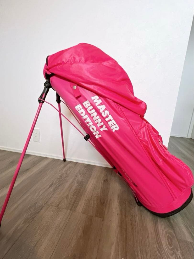 MASTER BUNNY EDITION キャディバッグ ピンク