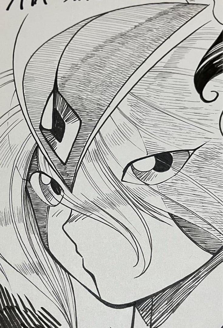 円英智先生　直筆サイン色紙　コミックドラゴン応募懸賞当選品