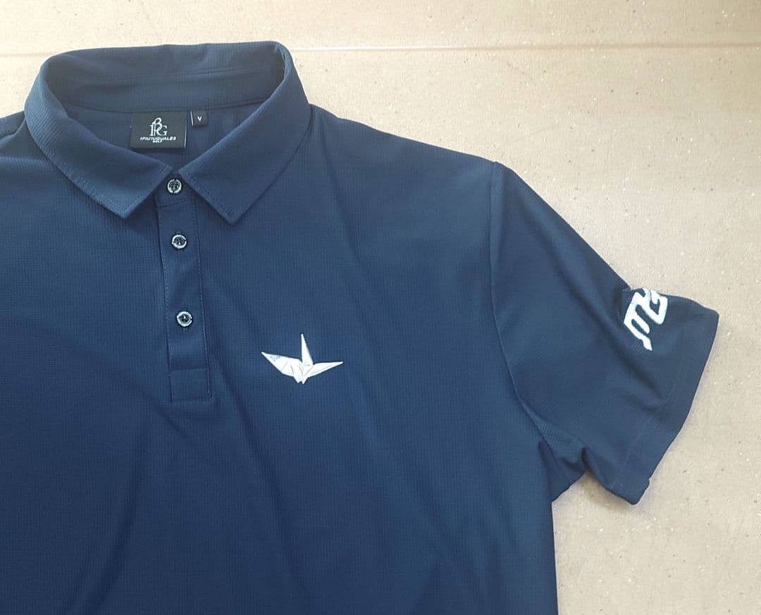 1PIU1UGUALE3 GOLF 三浦技研 半袖ポロシャツ Ⅴサイズ