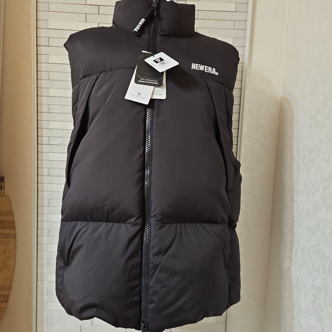NEW ERA ダウンベスト　サイズ　L 　新品・タグ付き 　カラーブラック