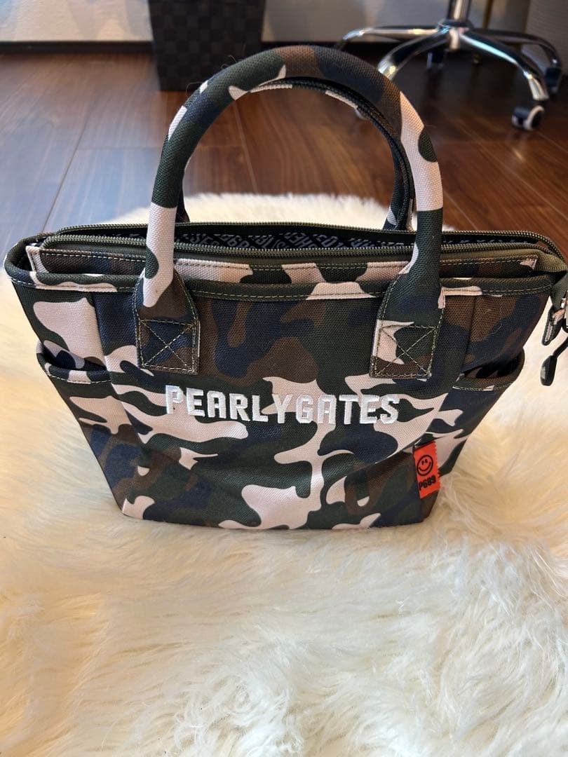 PEARLY GATES 迷彩柄トートバッグ