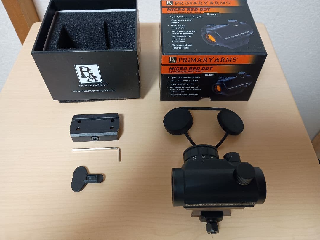 【実物】PRIMARY ARMS MICRO RED DOT《美品》