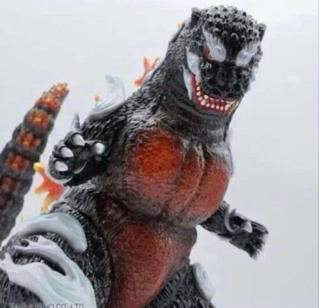 GVA-BC ゴジラ1995 Frog Tree 浮世ノ絵（黒） ソフビ