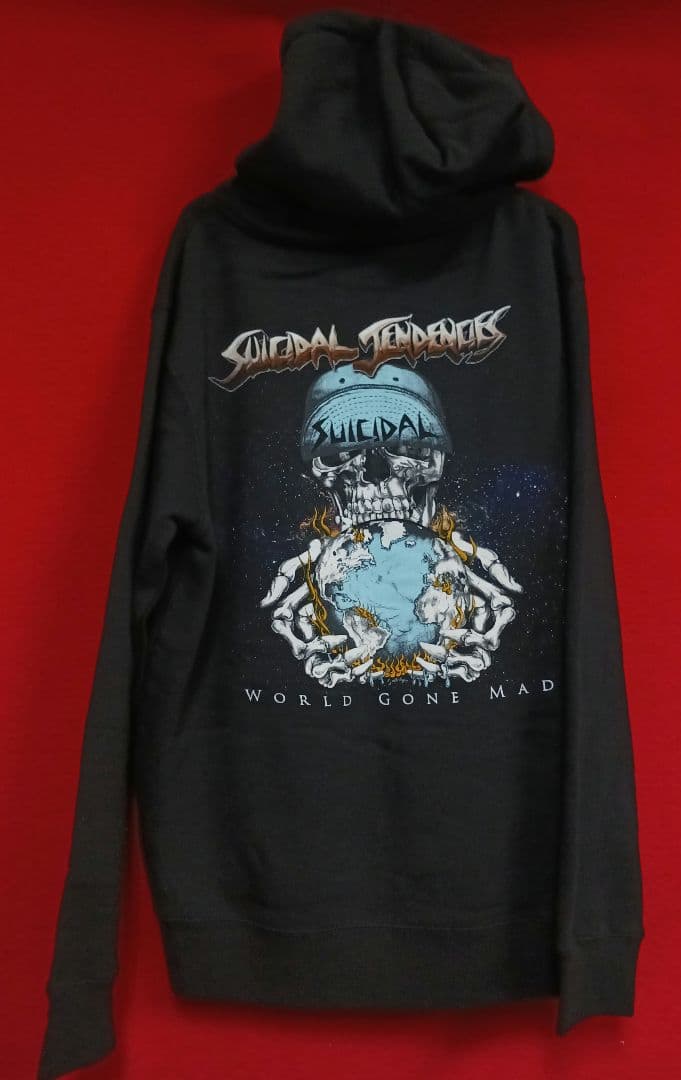 ハードコアパンクバンドSUICIDALTENDENCIESオフィシャルパーカー