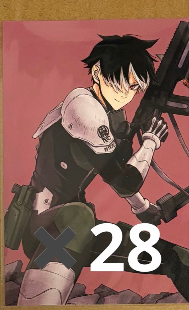 怪獣8号　鳴海弦　韓国限定　ポストカード　特典　sideB