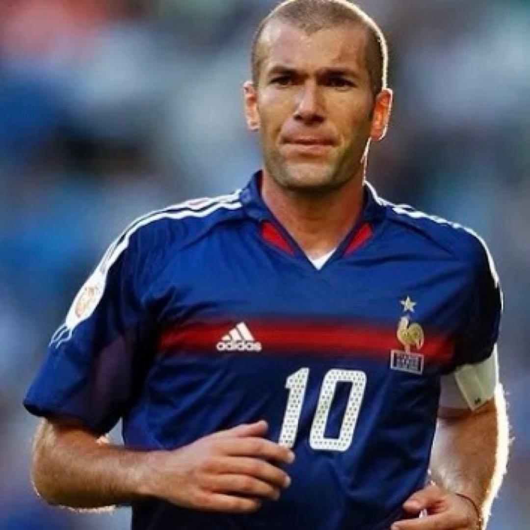 【貴重/正規品】美品　ジダン　フランス代表　ユニフォーム 即発送