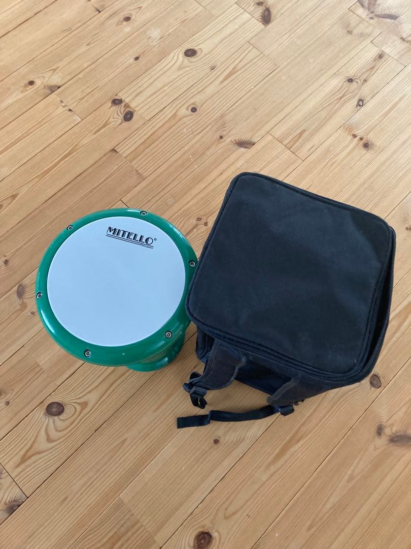 ダラブッカ　グリーン　MITELLO パーカッション 緑色 キャリングバッグ付き