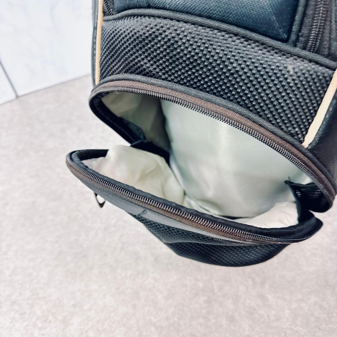 NIKE GOLF キャディバッグ 9インチ ゴルフバッグ 黒 軽量 ブラック