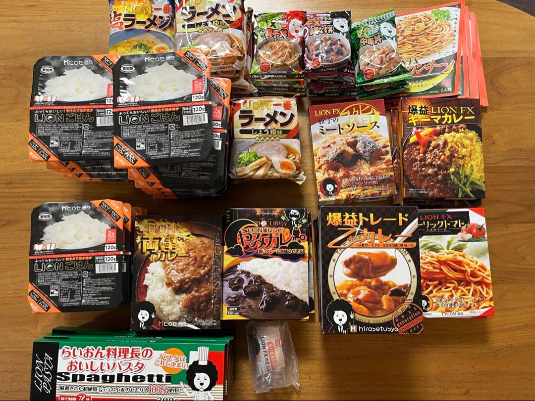 食品大量85点（ごはん、カレー、パスタ、パスタソース、どんぶりの具、ラーメン）