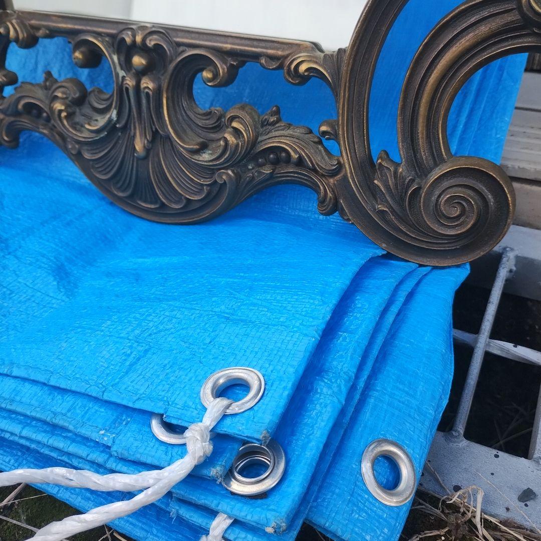 バロック様式 古い大きな鏡