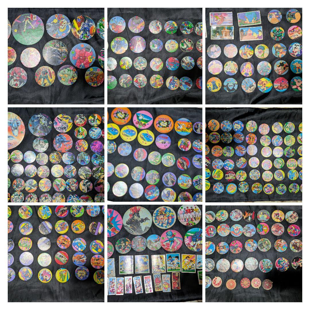 メンコ　まとめ売り　ガンダム　マクロス　キン肉マン　ファミコン　まとめ売りセット