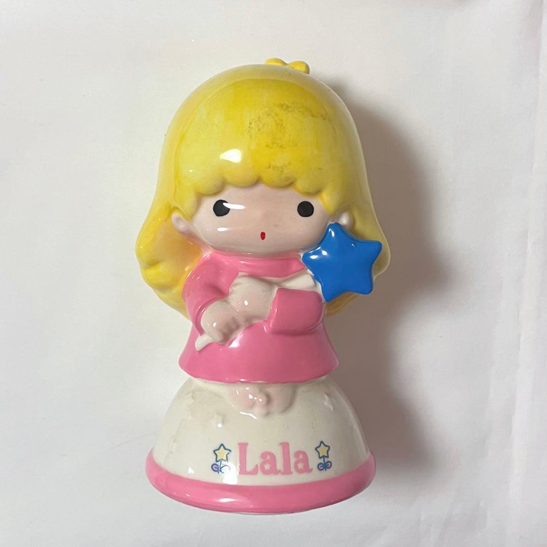 キキララ　陶器　レトロ貯金箱　匿名配送