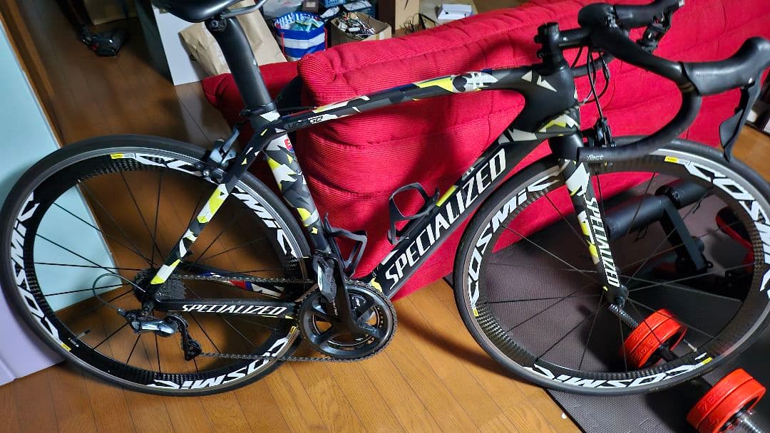 釣*名様 MAVIC COSMIC SLS アルミ×カーボンホイール マビック