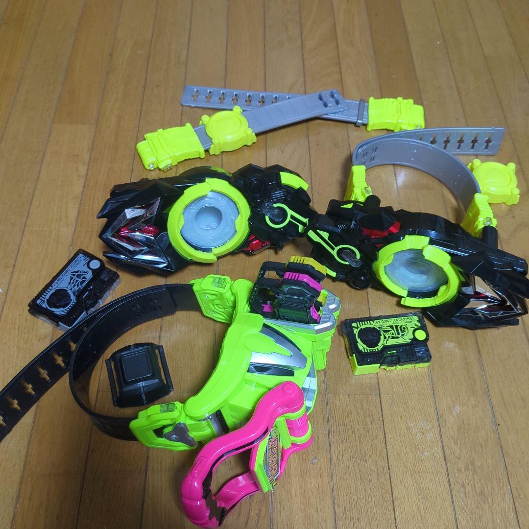 仮面ライダー　変身ベルト3セット