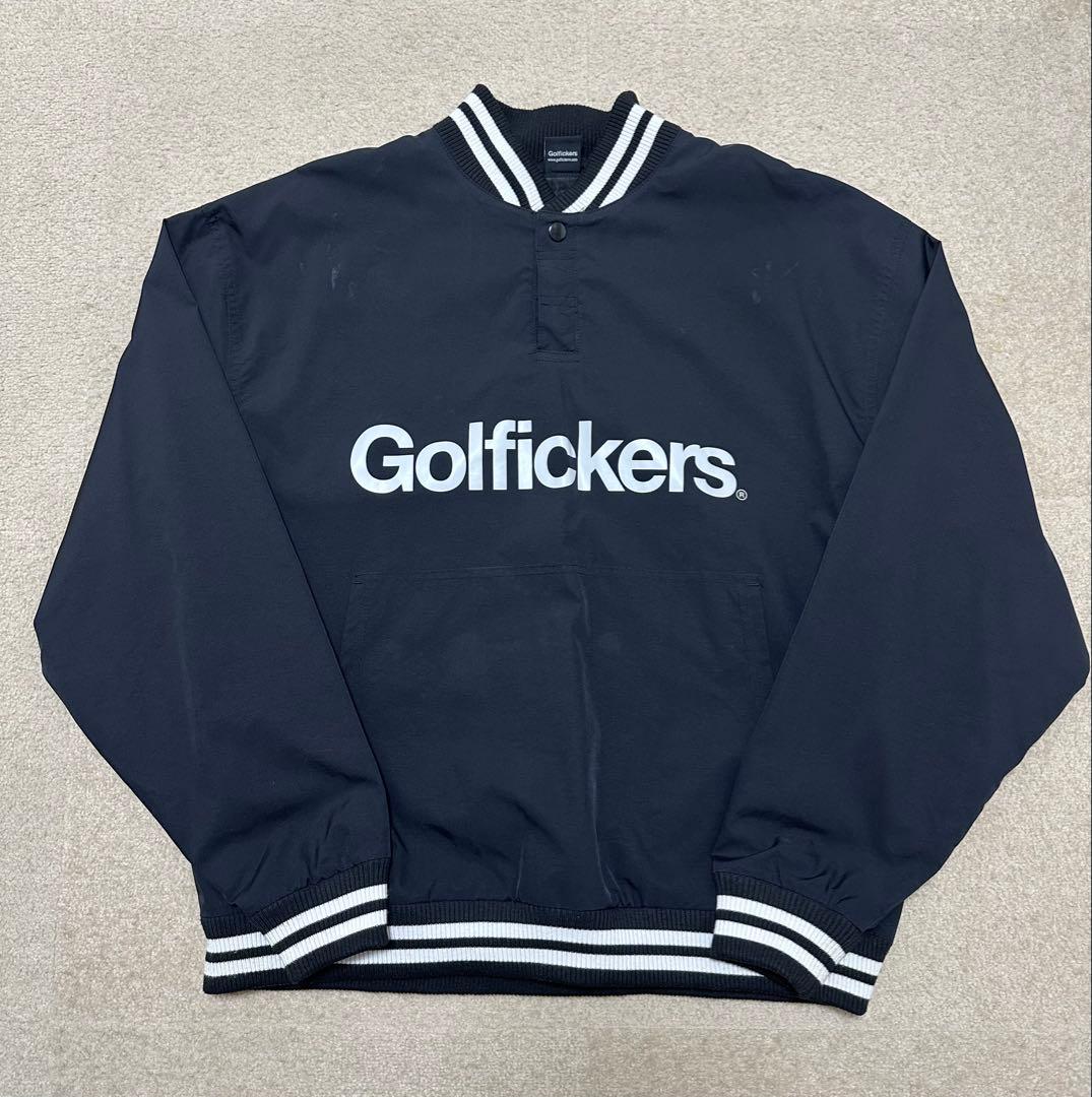 Golfickers プルオーバー ジャケット ブラック