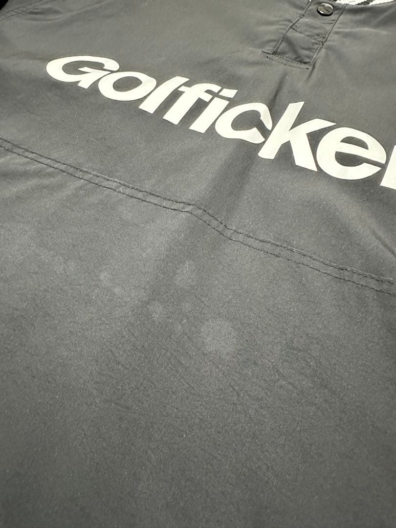 Golfickers プルオーバー ジャケット ブラック