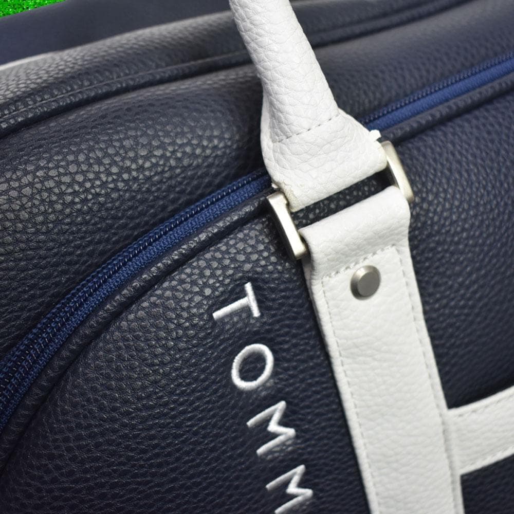 トミーヒルフィガー ゴルフ ボストンバッグ【ネイビー】美品！