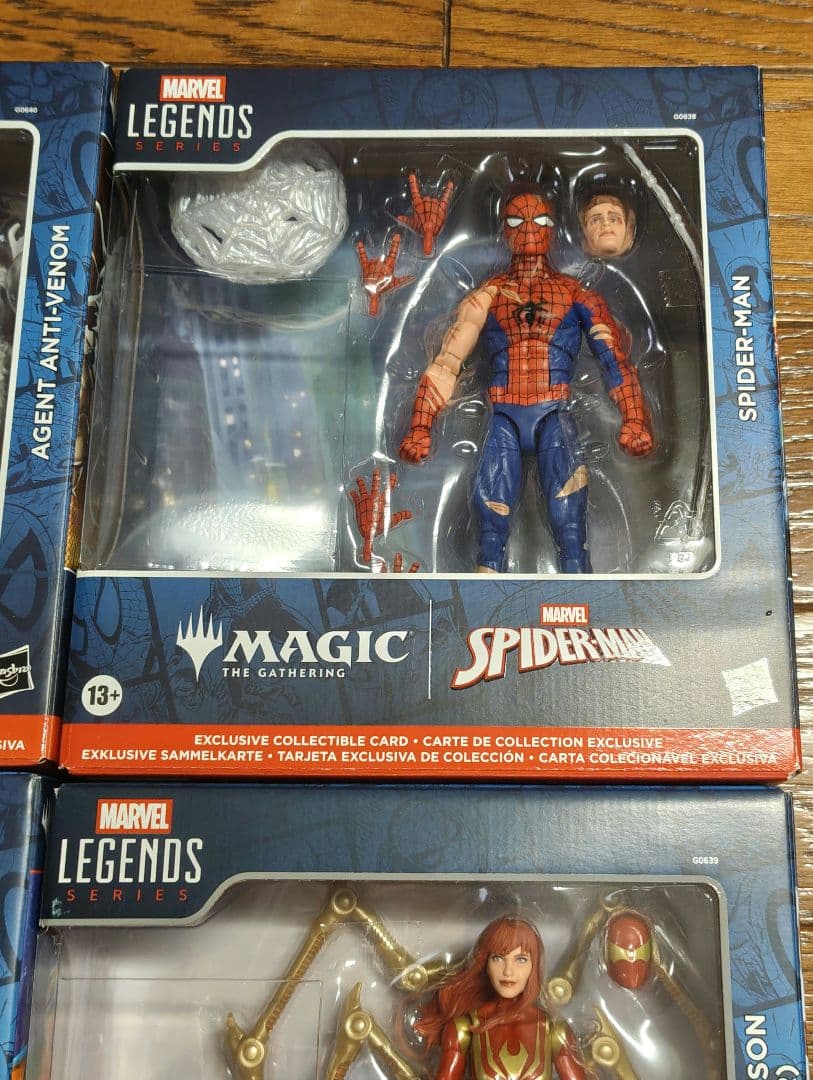 マーベルレジェンド　スパイダーマンフィギュアセット