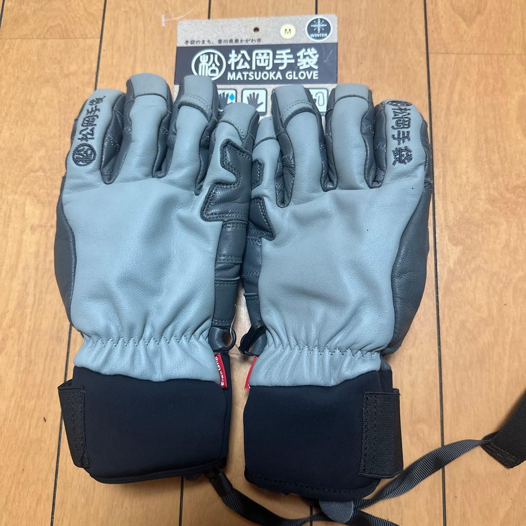 松岡手袋 ESK-2150 5フィンガーグローブ Mサイズ ErgoGrip