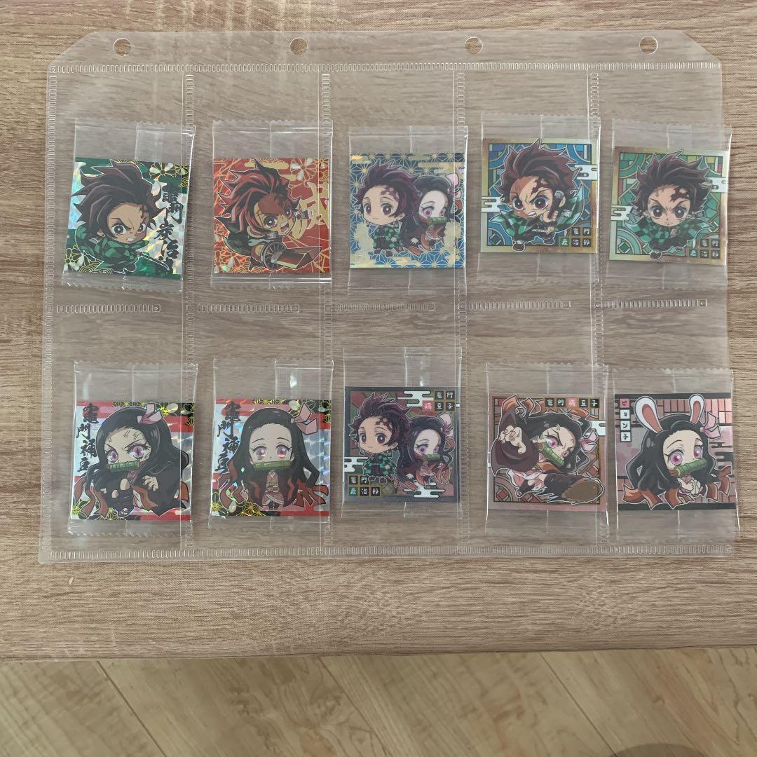 鬼滅の刃ウエハース シール　1〜5弾　レア多めセット品